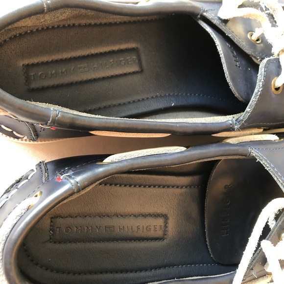 Tommy Hilfiger Men’s Navy Boat Shoes 11 - Picture 5 of 5